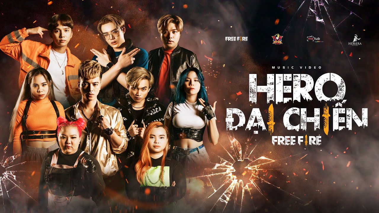 HERO ĐẠI CHIẾN FREE FIRE - Hero Team x QT Beatz | Official Music Video - YouTube