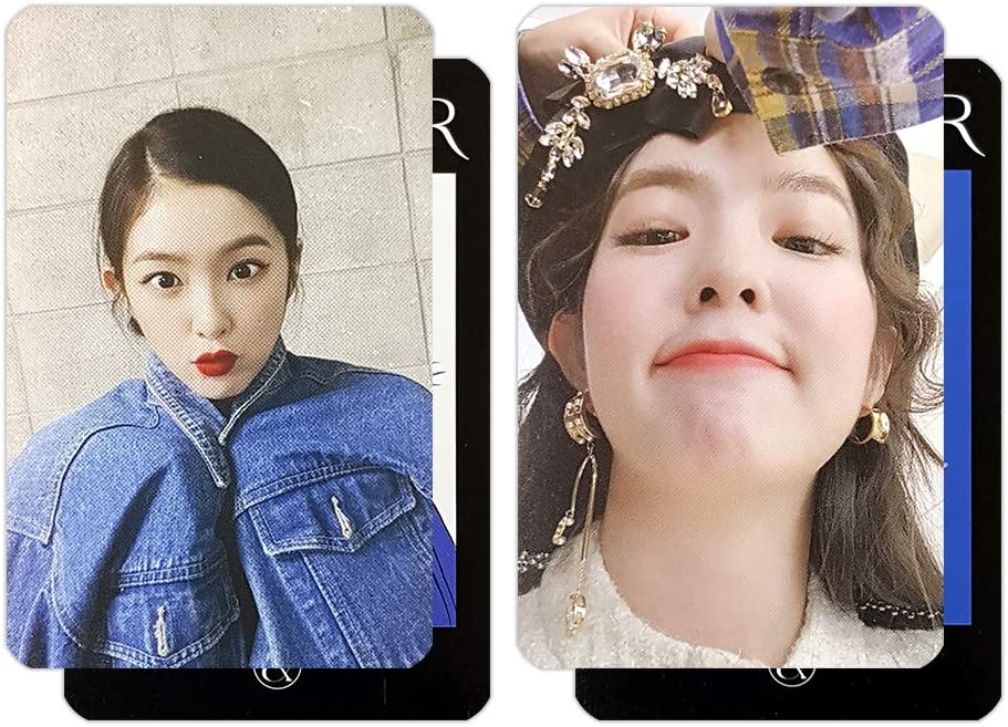 Amazon.com: AmazingK Red Velvet Irene &amp;amp; Seulgi 1st Mini Álbum Moster Official Photocard Kpop (Irene - MidNote Versión Set_2pcs) : Hogar y Cocina