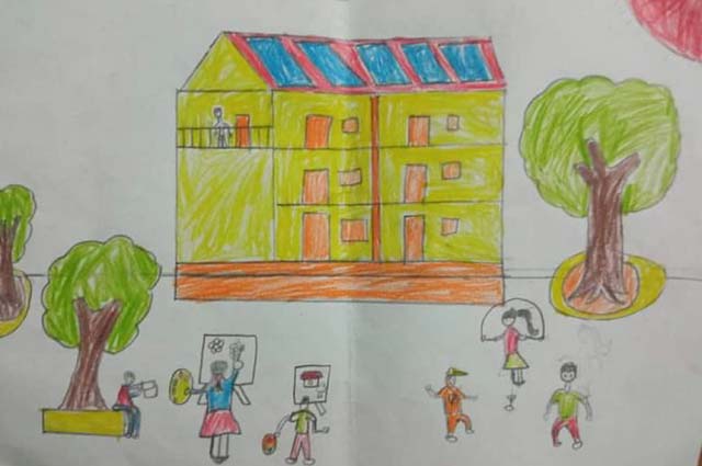 Cuộc thi vẽ tranh VTV &amp;quot;Em vẽ trường học hạnh phúc 2021&amp;quot;