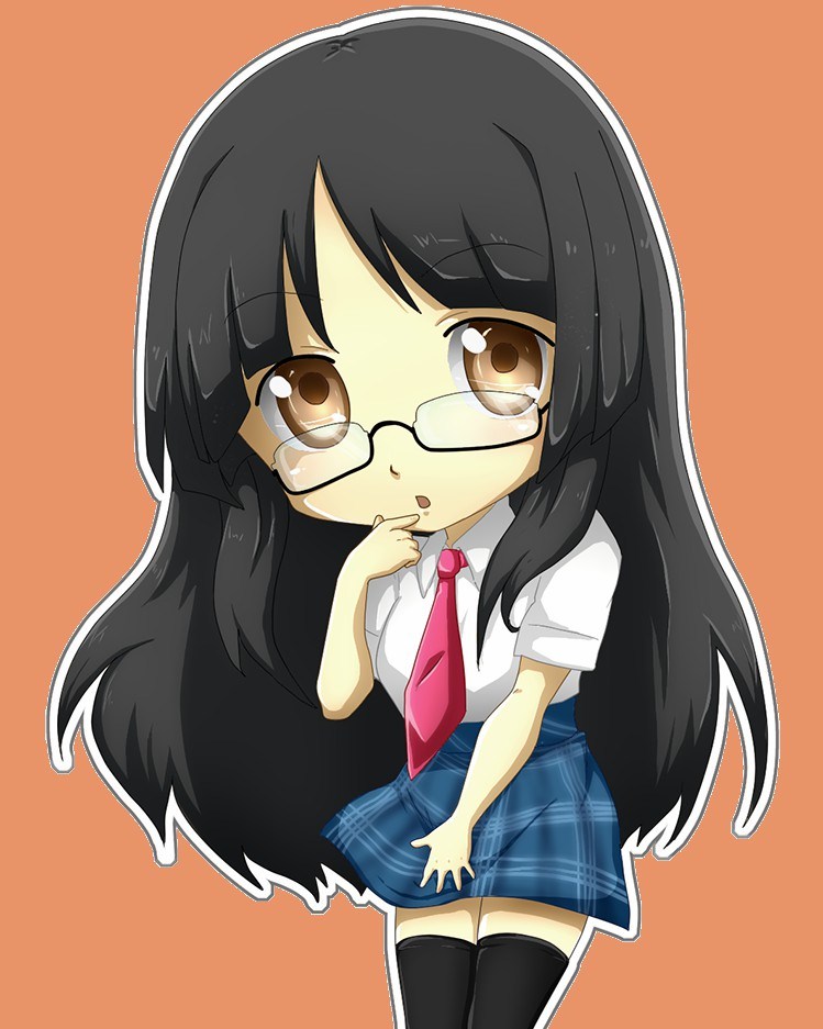 Phim Hoạt Hình Anime Nữ Sinh Cắt Dán Minh Họa Kawaii đang Vẽ Manga Chibi |  Công cụ đồ họa EPS Tải xuống miễn phí - Pikbest