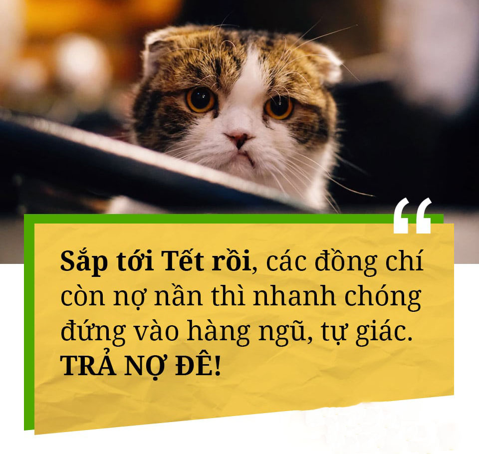 Ảnh đòi nợ khéo tuyệt đẹp