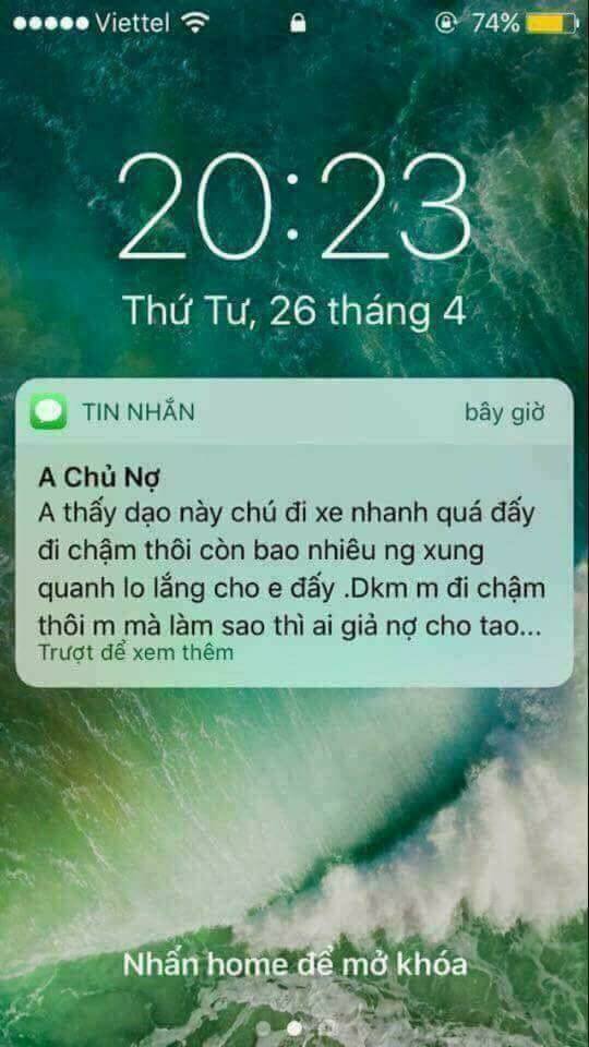 Hình ảnh tin nhắn đòi nợ khéo