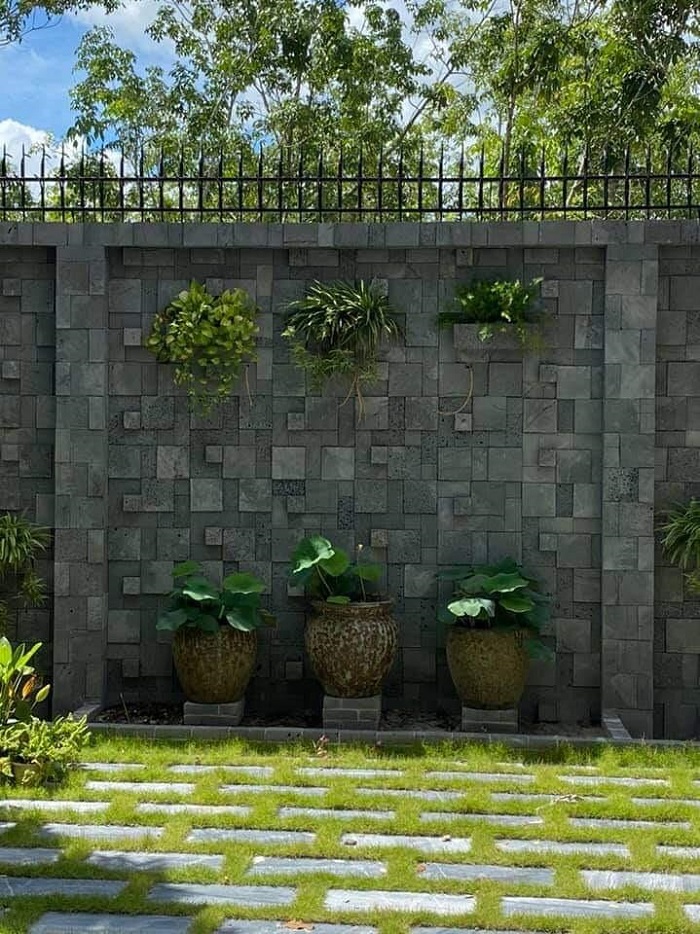 Đá ong ốp tường, trang trí sân cổng, tường rào HMDO-1020 bền đẹp, giá rẻ