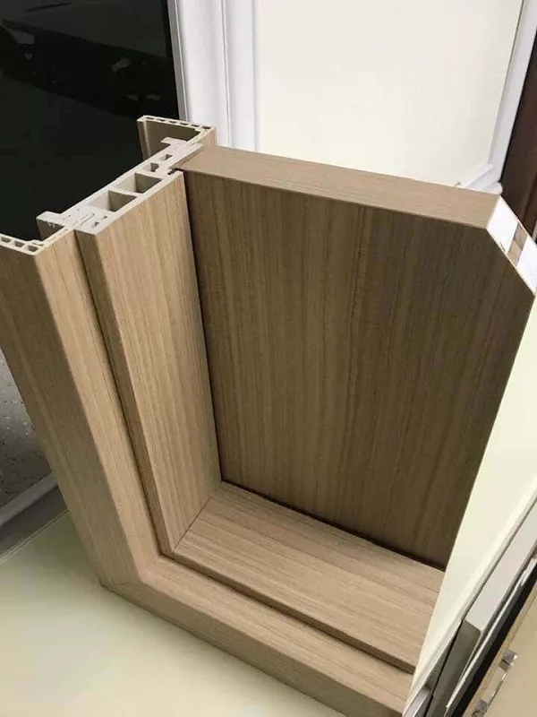 cấu tạo cửa nhựa giả gỗ composite