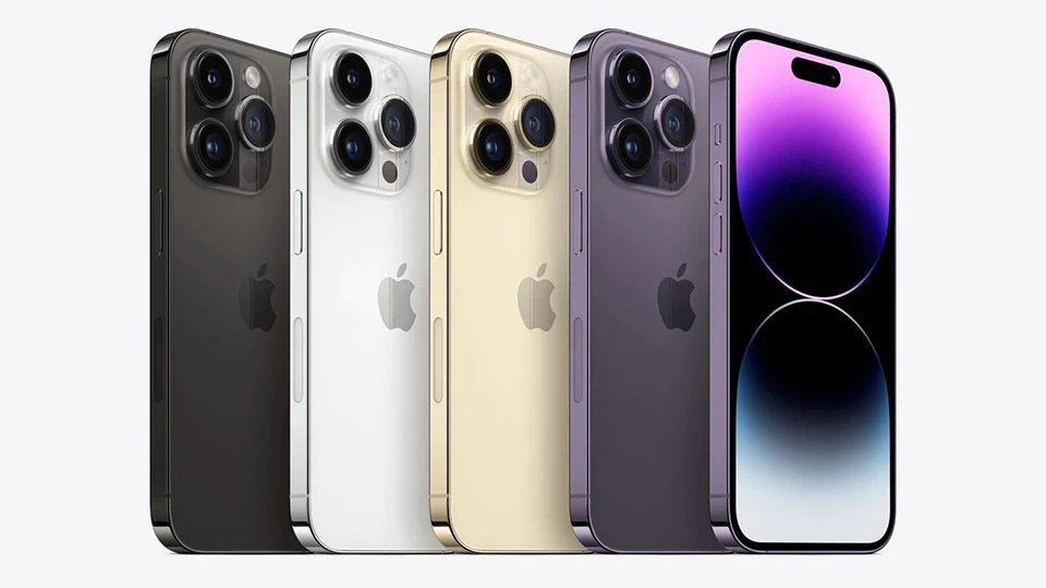 Màu sắc của iPhone 14 Pro Max