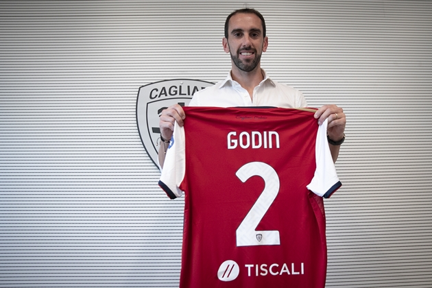 CHÍNH THỨC: Diego Godin rời Inter Milan, gia nhập Cagliari | Bóng Đá