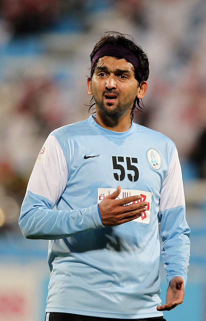 Nashat Akram | Al Wakrah's Iraqi player Nashat Akram gesture… | Flickr