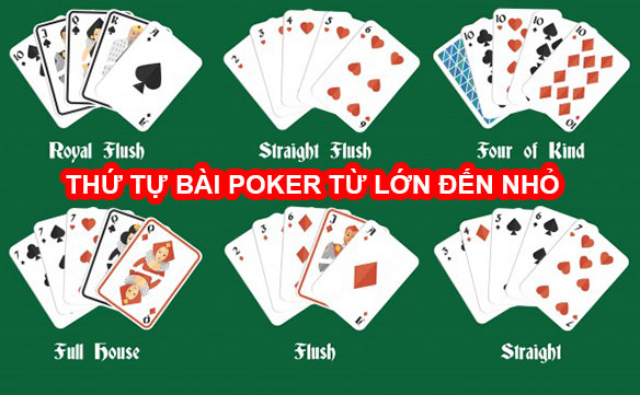 Thứ Tự Bài Poker Từ A Đến Z Dành Cho Người Mới - Vegas Empire